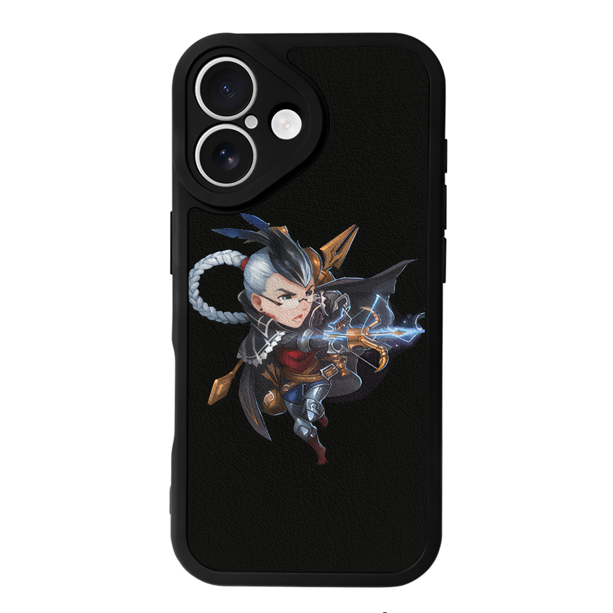 リーグ・オブ・レジェンド League of Legends LOL 【iPhone 16シリーズ対応】シリコンスマホケース（レザー調） 材質：シリコン